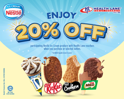 Nestlé Ice Cream x Health Lane Pharmacy