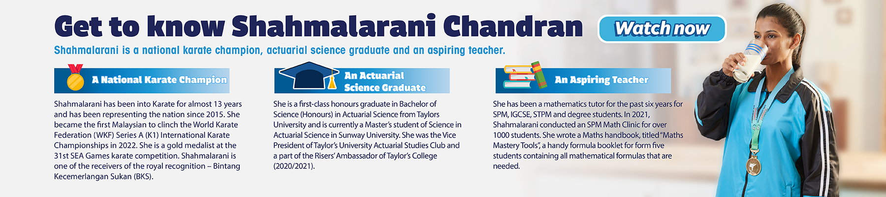 Get to know Shahmalarani Chandran